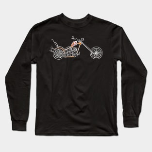 Chopper motorbike Long Sleeve T-Shirt